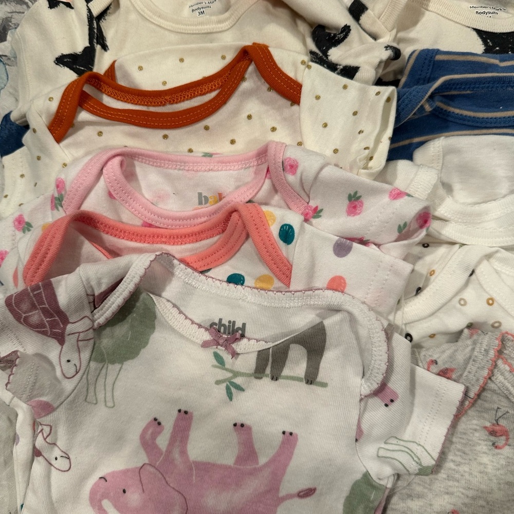 Carter's Assorted Color Bodysuits - Picture 5 of 8